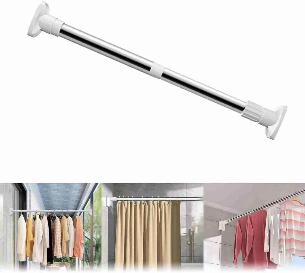 No-Drill Adjustable Blinds