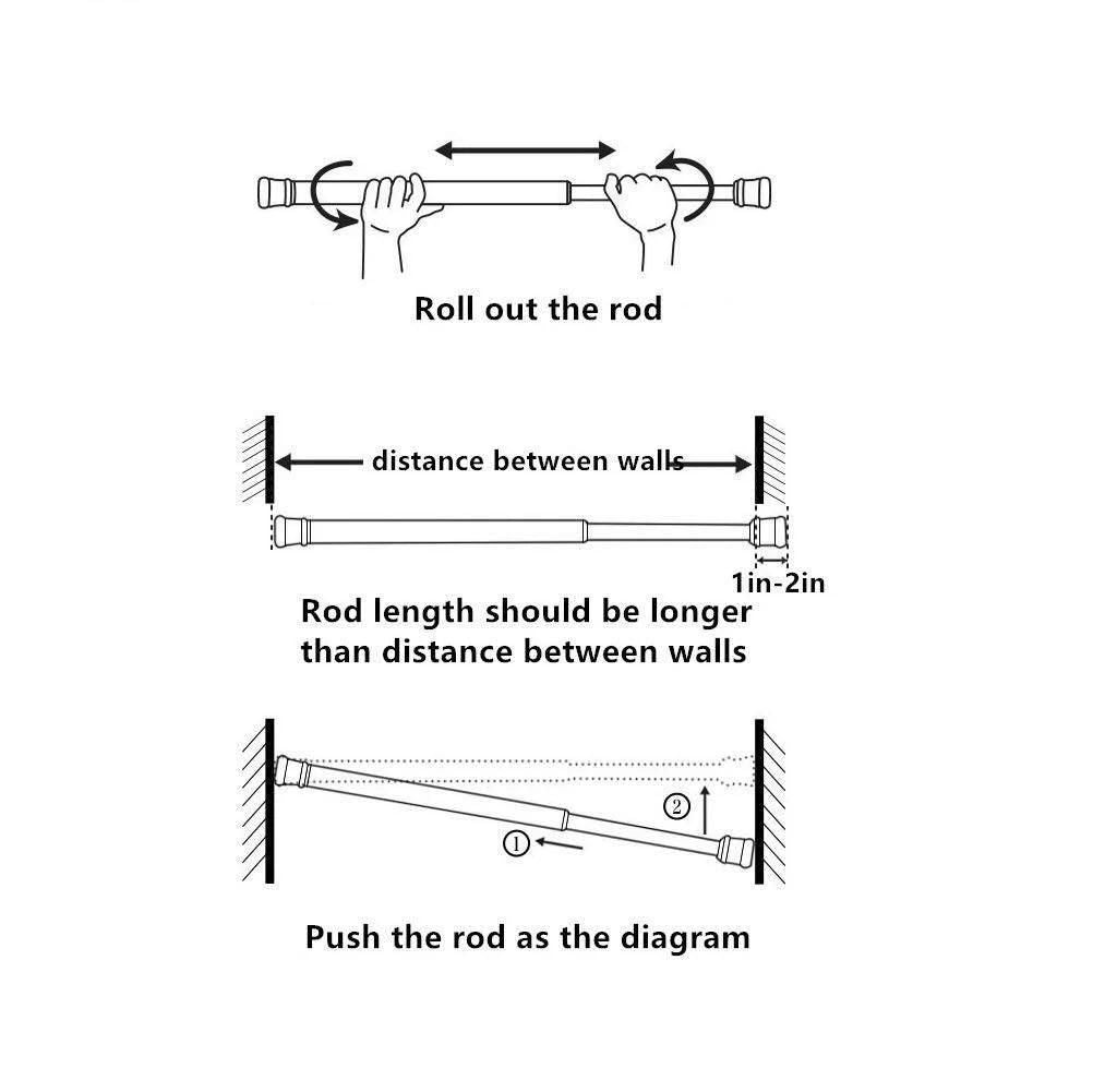 No-Drill Adjustable Blinds