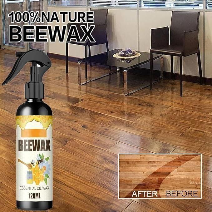 Natural Micro-Molecularized Beeswax Spray, Furniture Polish And Cleaner(Pack of 2)